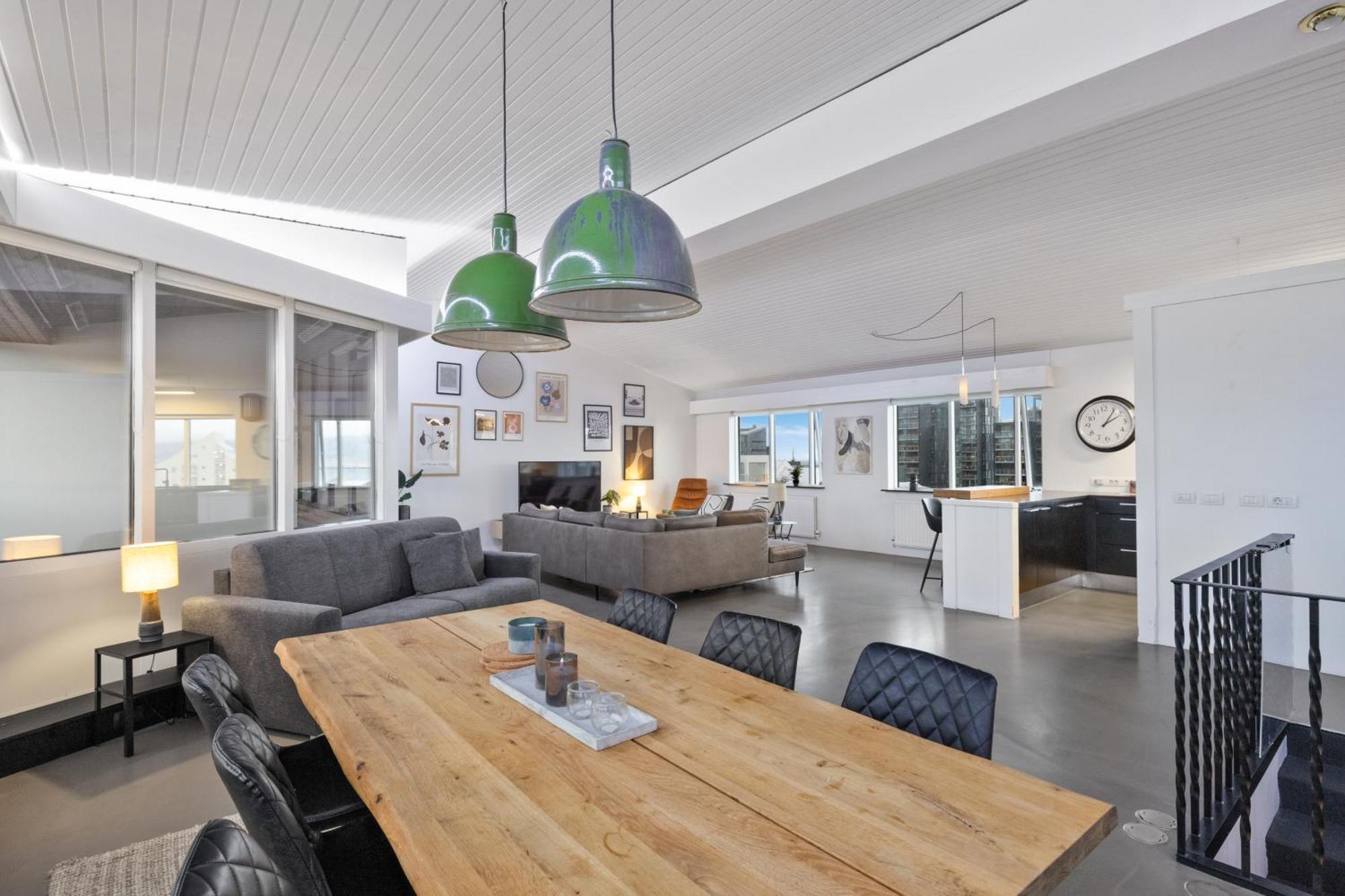 רייקיאוויק Penthouse Apt On The Shopping Street-Free Parking מראה חיצוני תמונה